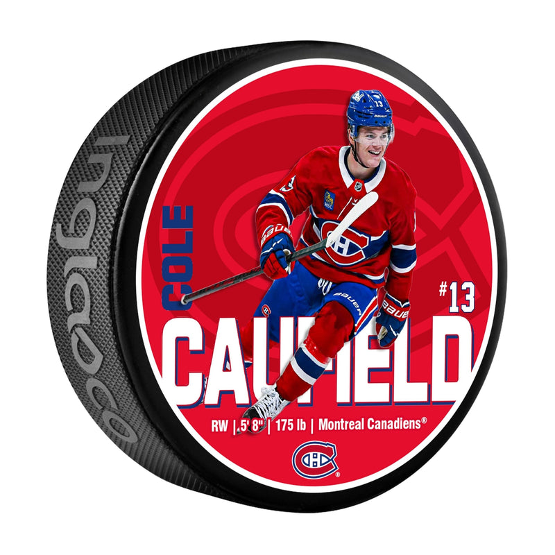 Cole Caufield Hockey Puck, 6-oz W2150
