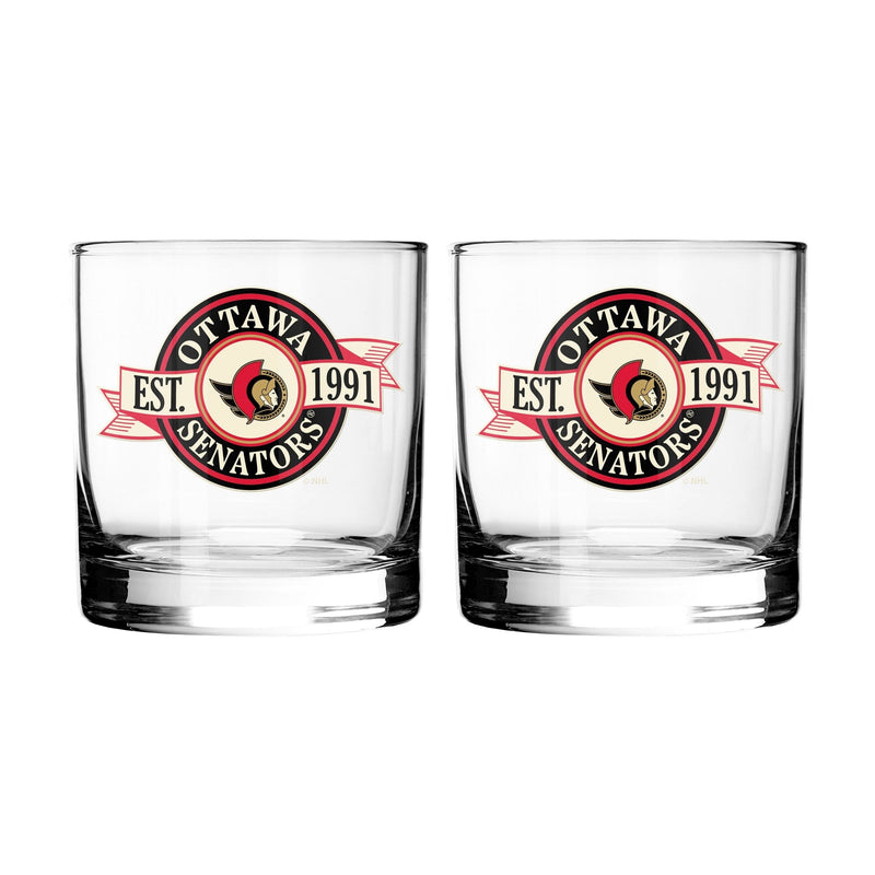 Hockey Rocks Glass, 2-pk A2510