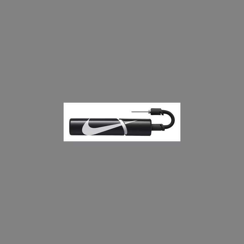 Essential Sport Ball Pump with Inflation Needle, Black/White O2275