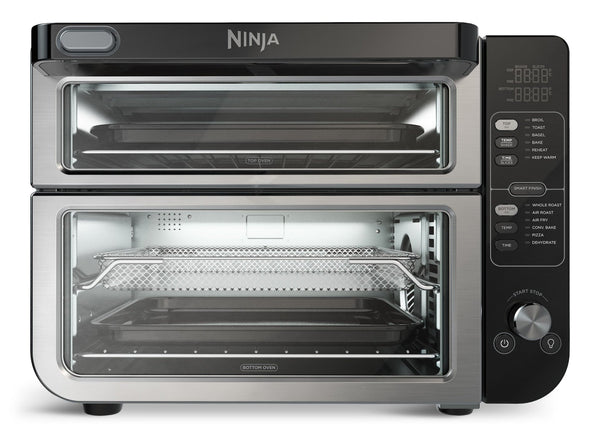 Double Door 12-in-1 Countertop Electric Convection Oven & Air Fryer with D5418