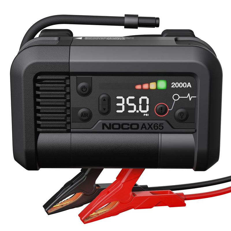 AX65 Boost Air Booster Pack/Jump Starter with Air Compressor, 2000-Amp, 12V L7070