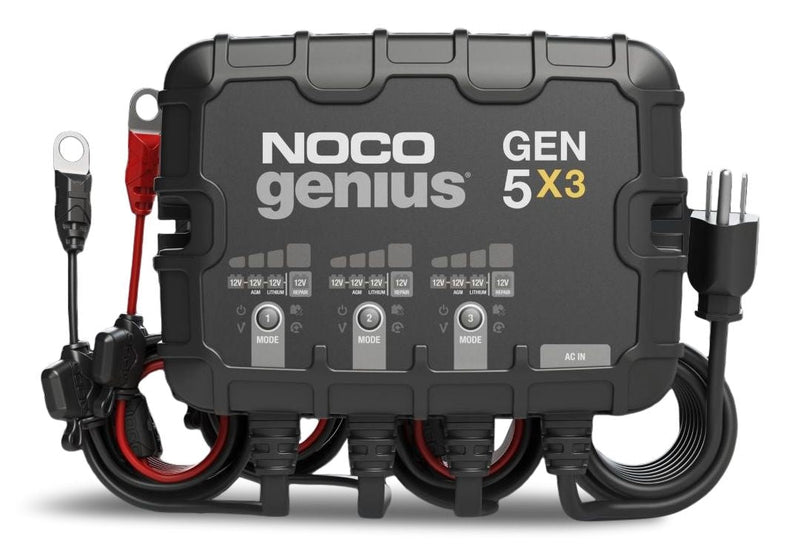 GEN5X3 Onboard Smart Battery Charger/Maintainer/Desulfator, 3-Bank, 15-Amp, 12V F5115