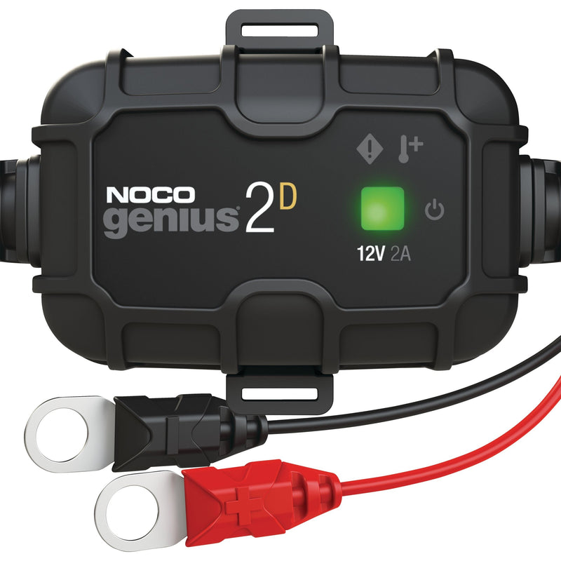 GENIUS2D Onboard Smart Battery Charger/Maintainer/Desulfator, 2-Amp, 12V X0166