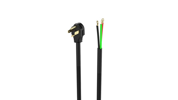 4-ft 10-in 30-Amp 4-Wire Dryer Power Cord, Black D8751