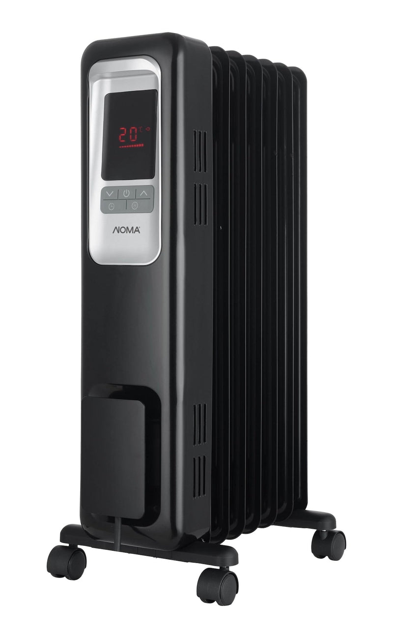 Digital LED Oil Filled Radiator with Adjustable Thermostat U0485