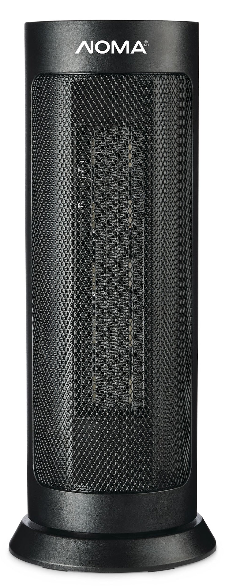 Oscillating Digital Tower Ceramic Heater with Remote Control and Thermostat, Black, 18-in F7652
