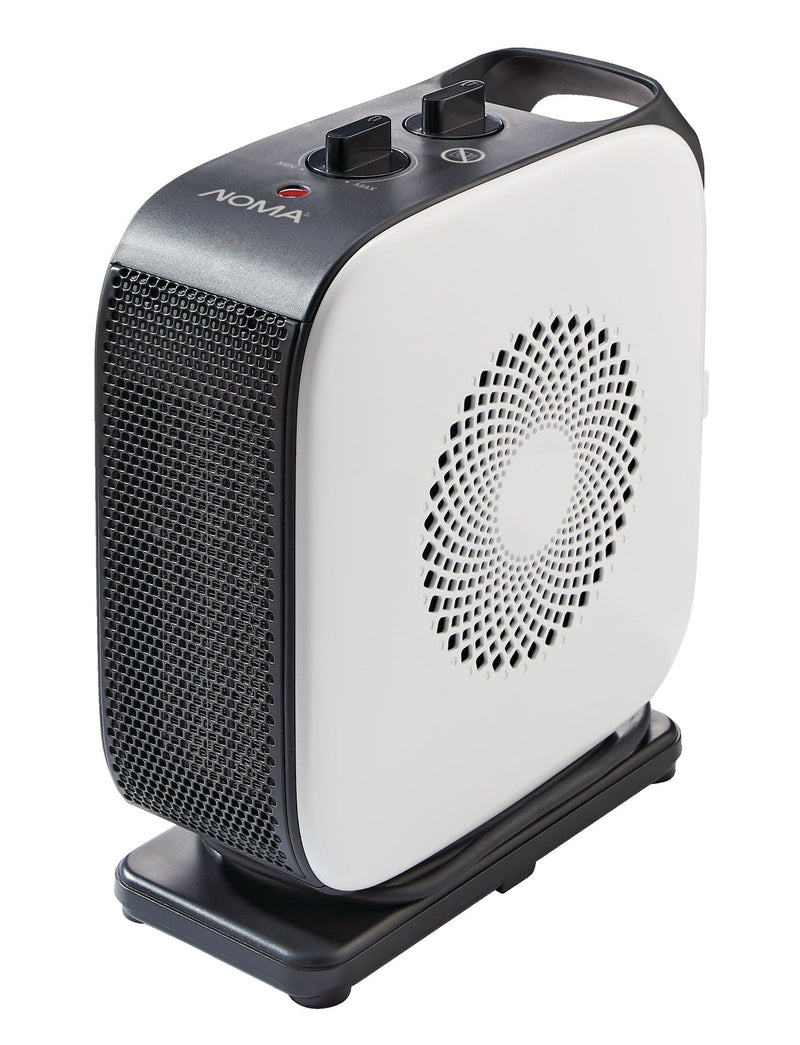 Portable Oscillating Portable Ceramic Space Heater withThermostat, 1500W, White U6487