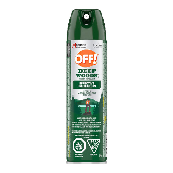 Deep Woods 8-Hour 25% DEET Bug Spray, 230-g U5407