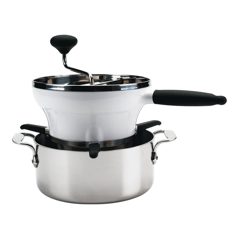 Stainless Steel Food Mill with Non-Slip Handle B0645