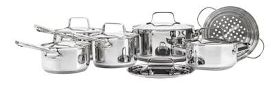 Canadian Signature Stainless Steel Cookware Set, 12-pc G0146