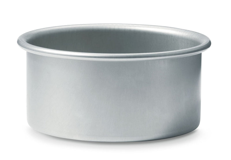 Professional Uncoated Aluminum Round Cake Pan, 6-in F2963