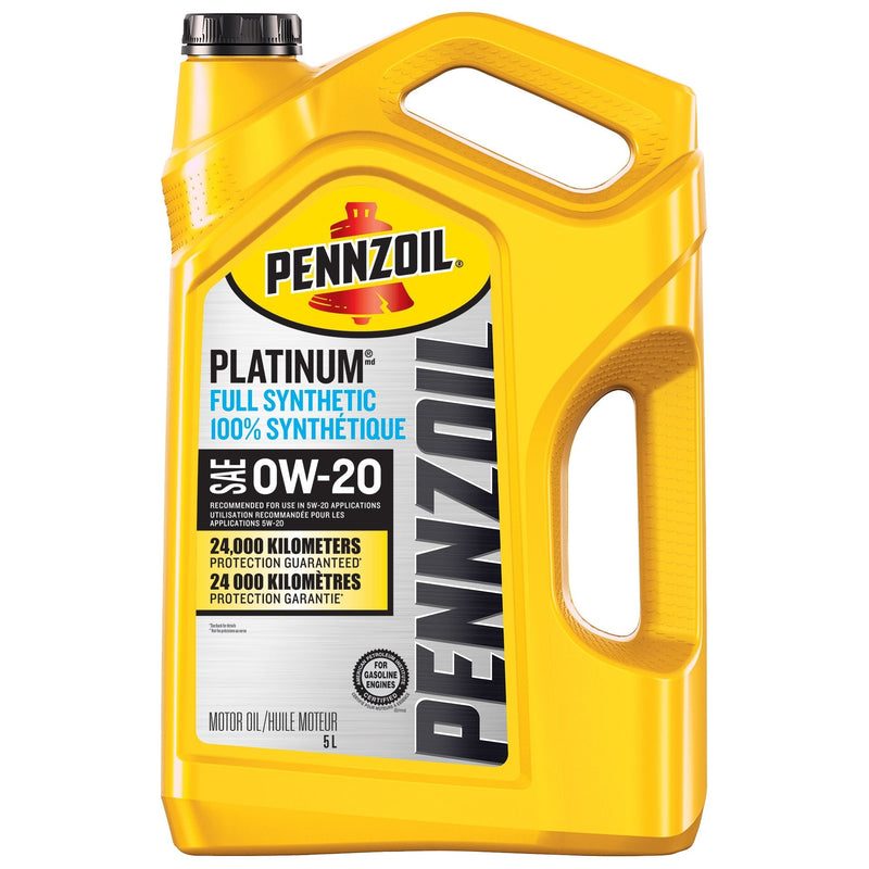 Platinum 0W20 Synthetic Engine/Motor Oil, 5-L I6993