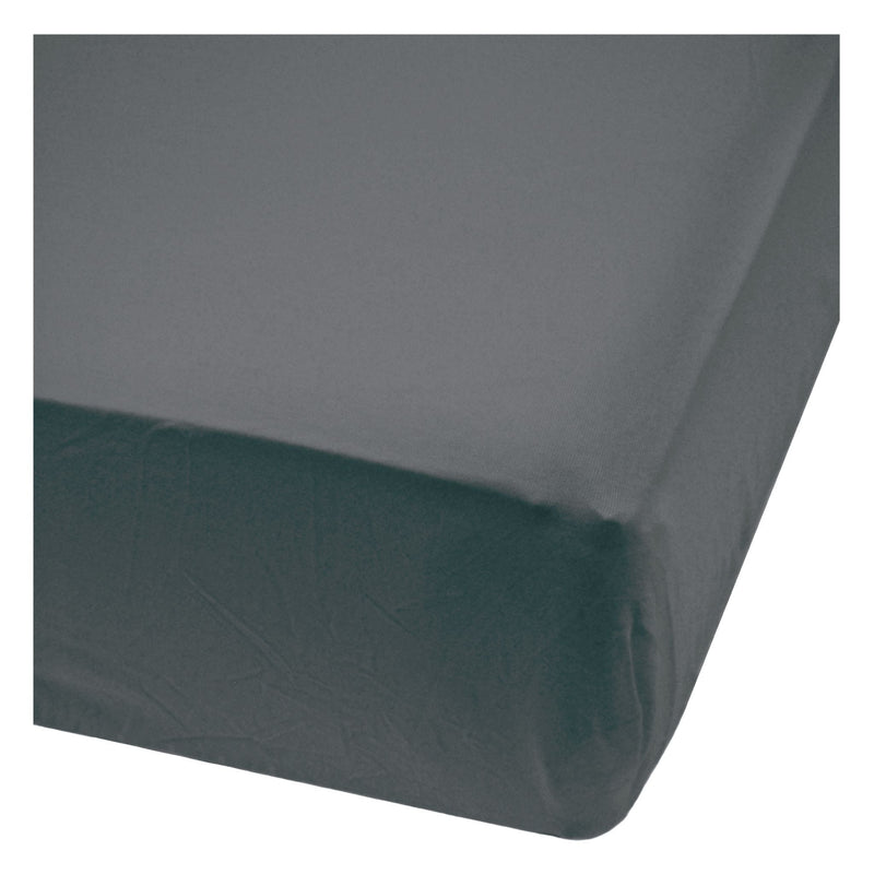 Bamboo Baby Crib Fitted Sheets, Charcoal A2736