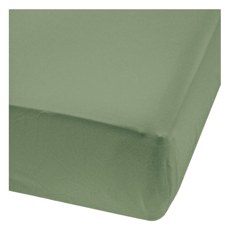 Bamboo Baby Crib Fitted Sheets, Hunter Green D5610