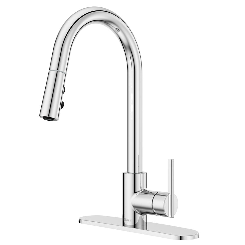 Modern Pull-Down Kitchen Faucet, Chrome G0111