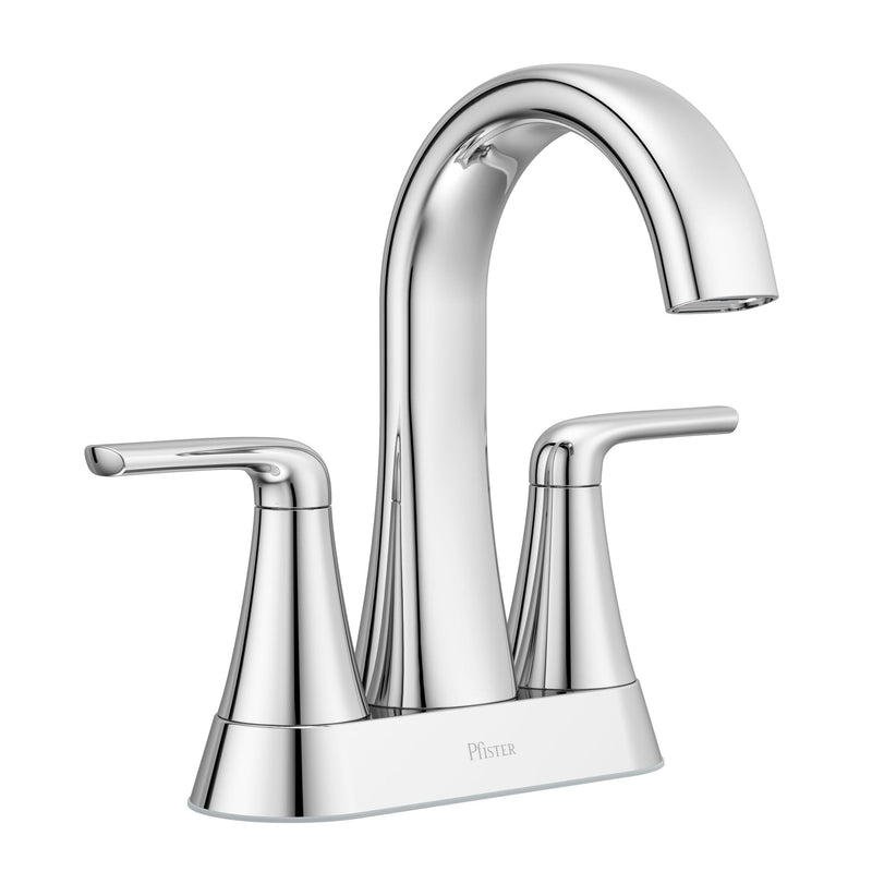 Raya 4-in Chrome Centerset Bathroom Sink Faucet S5462