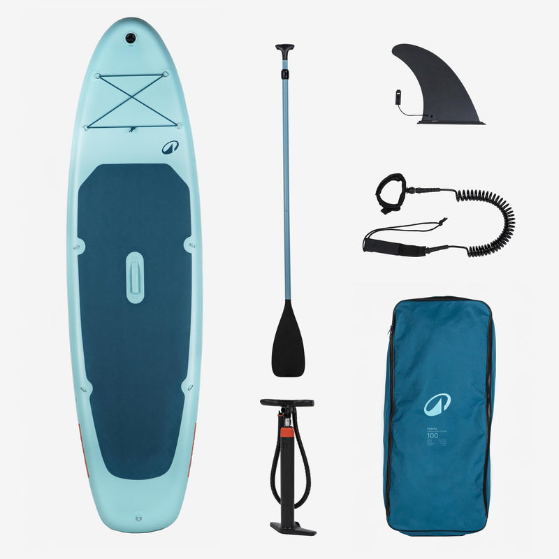 10 ft 6 in Inflatable Stand Up Paddle Set for 1–2 People, 100 K4249