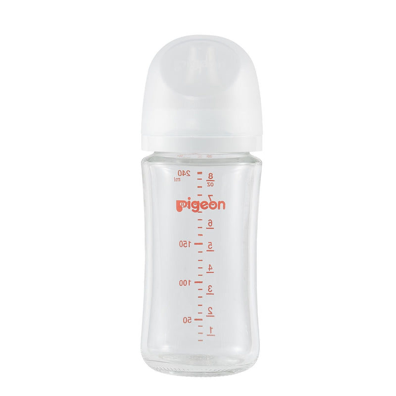 Glass Bottle with Silicone Nipple (M), 8-oz, 3 Months+ M5703