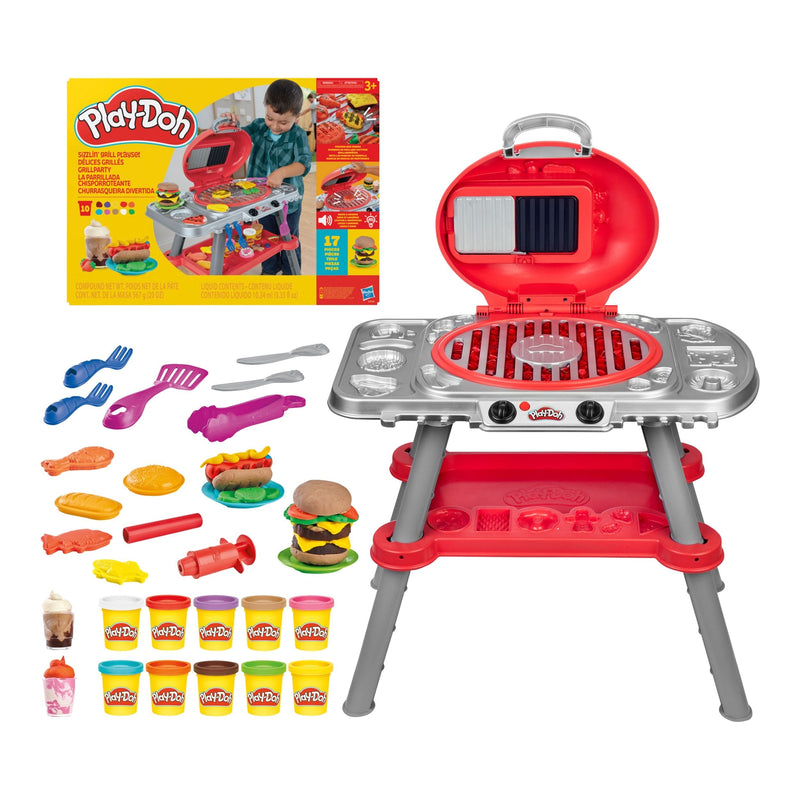Barbecue Grill Set with Lights and Sounds, 17-pc G6224