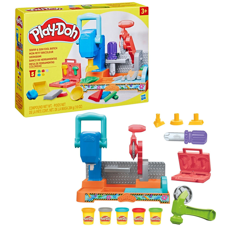 Stamp & Saw Tool Bench Playset, Ages 3+ O4644