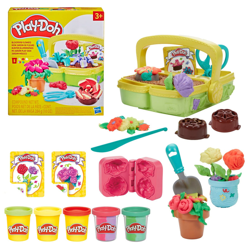 Toy Flower Garden Playset for Sensory Play E8226