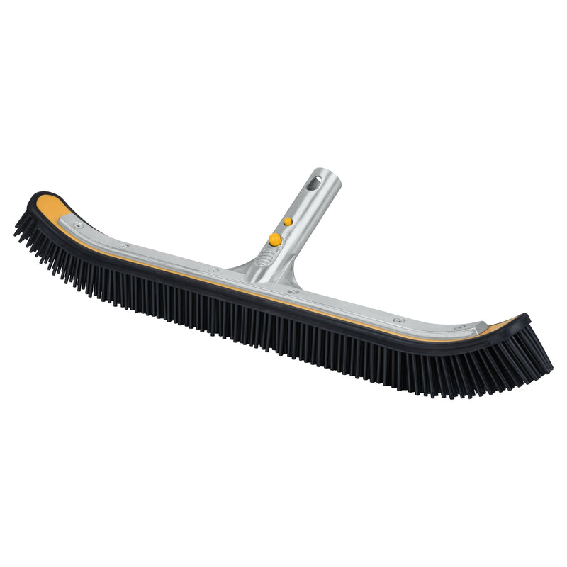 Pool Wall Brush with Rubber Bristles, 18-in G9102