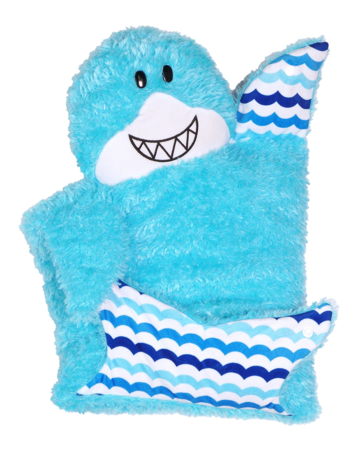 Regular Pillow, Blue Shark, 15 x 22-in