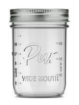 Mason Wide Mouth Canning Glass Jar with Lid & Band, 16-oz/473-mL, 12-pk