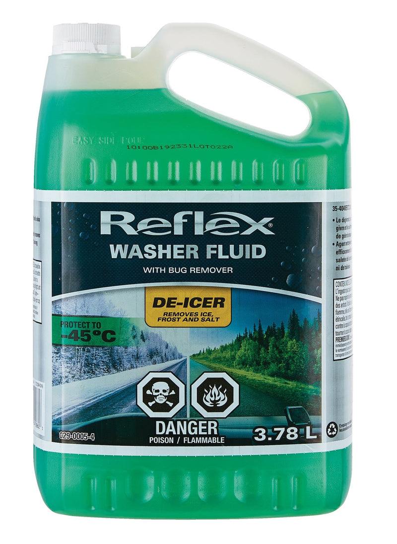 All Season Windshield Washer Fluid with Bug Remover & De-icer, -45°C, 3.78-L O3068