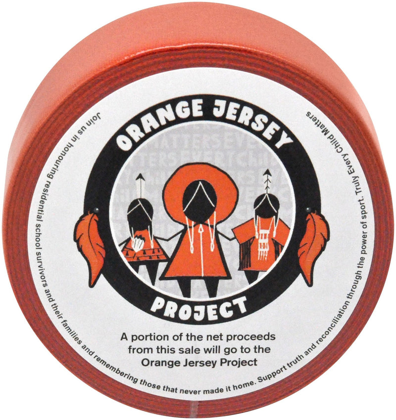 Pro or "Truth and Reconciliation" Hockey Tape, Orange, 24-mm x 18-m G1090