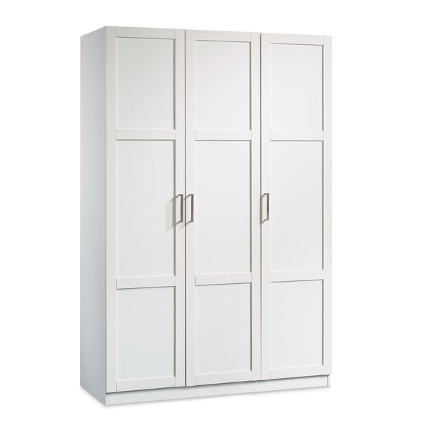 3 Door Wardrobe Shaker, White N1667