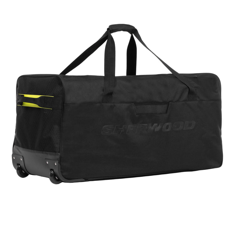 Hockey Bag, Wheeled, Senior, Black, 35-in M8998