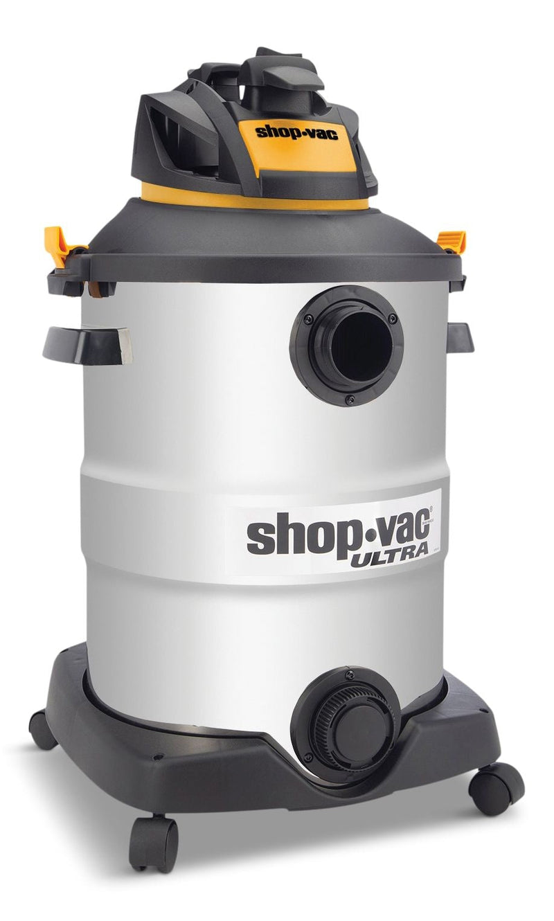 5762248 5.5 SVX2 Peak HP Stainless Steel Wet/Dry Shop Vacuum with Hose and Accessories, 45-L J7098