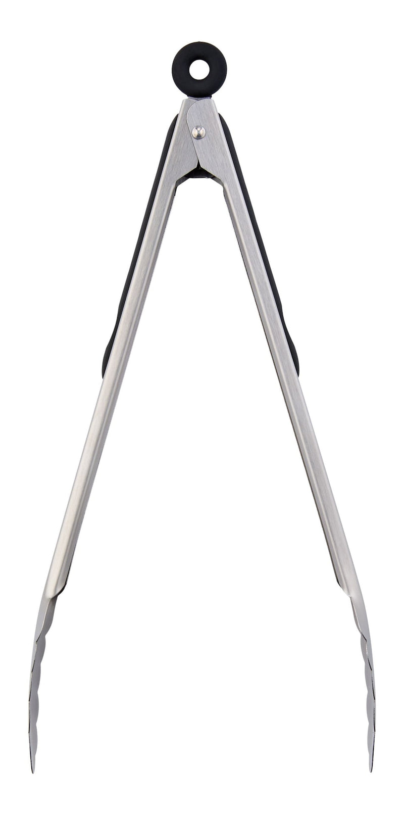 Stainless Steel Tongs with Locking Mechanism, 12-in P0743