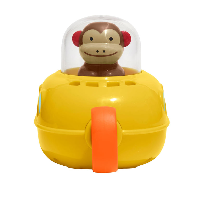 Zoo Pull & Go Monkey Submarine Bath Toy R3752