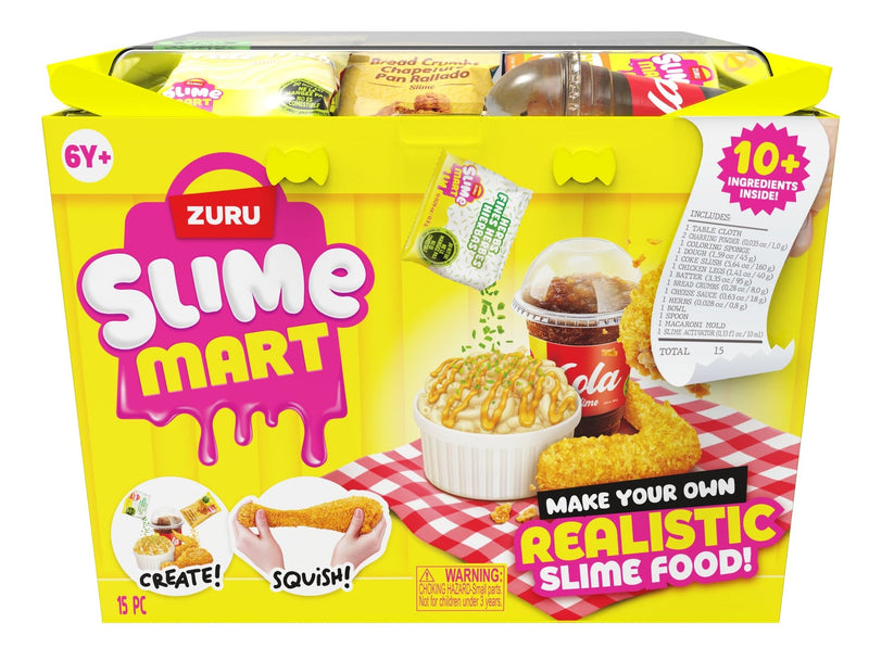 Small Shopping Basket, Series 2, Fast Food, Yellow H7094