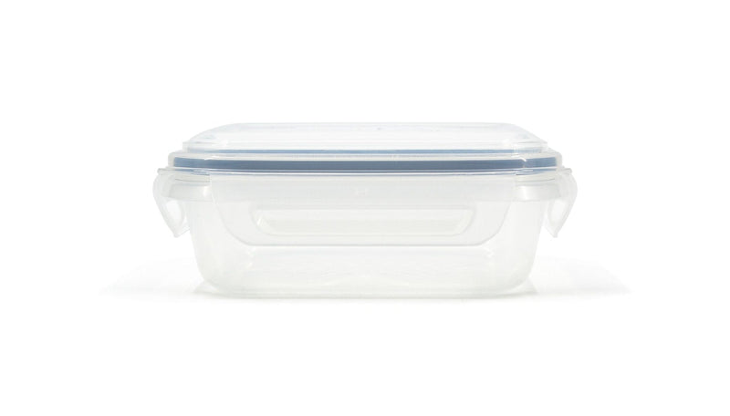 Clear Rectangular Clear Food Storage Container, Nestable, 700-mL M4145