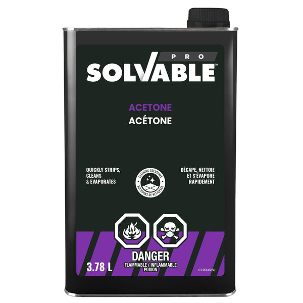 Professional Grade Acetone, 3.78-L T7935