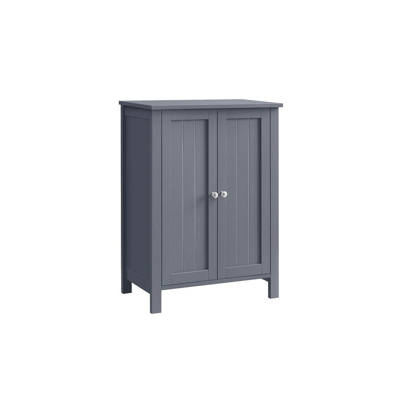 Home Dove Grey Floor Cabinet with 2 Adjustable Shelves H5397