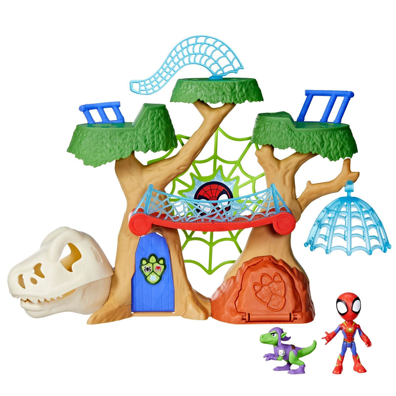 His Amazing Friends Dino-Webs Treehouse Playset with Toys, Ages 3+ W3072