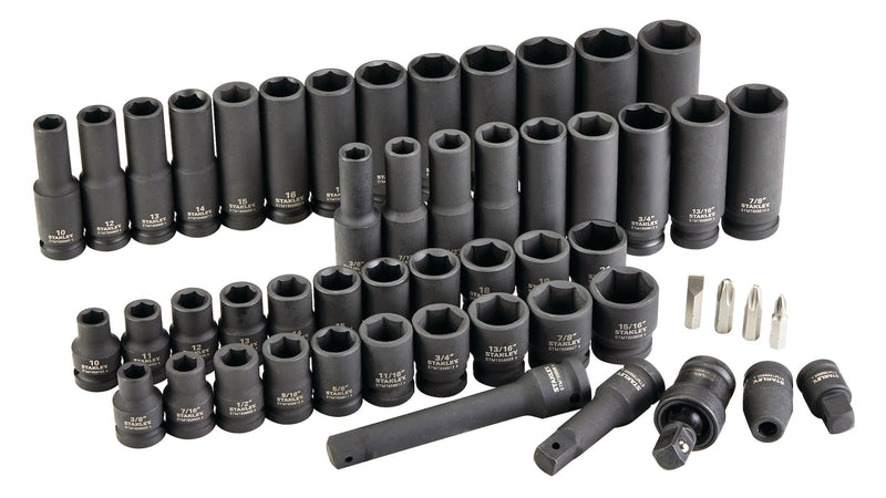 Pro 1/2-in Impact Socket Set, 52-pc M8127