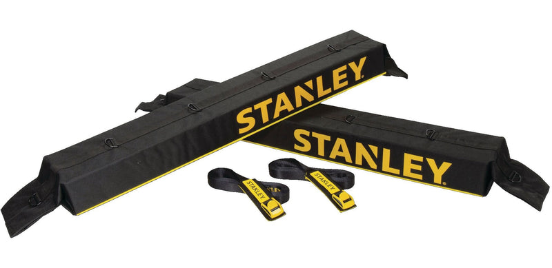 Roof Top Universal Rack Pad & Luggage Carrier System, Adjustable with 2 Tie-Down Straps, Black N1232