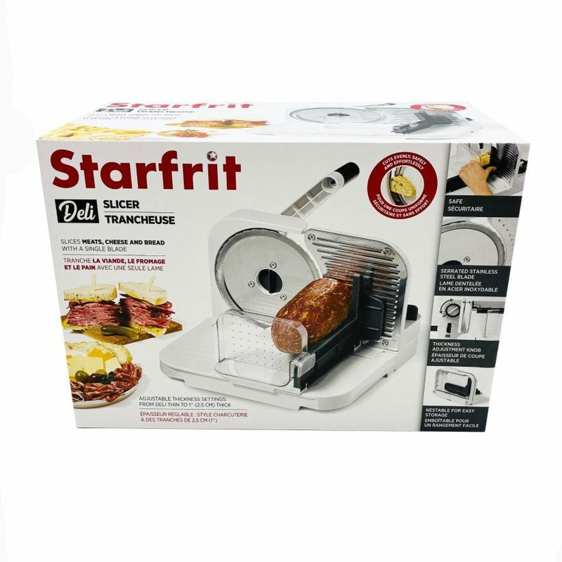 Manual Deli Slicer with Stainless Steel Blade E1840