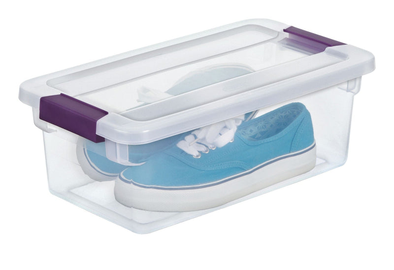 ClearView Storage Box with Latched Lid, 5.7-L D6225
