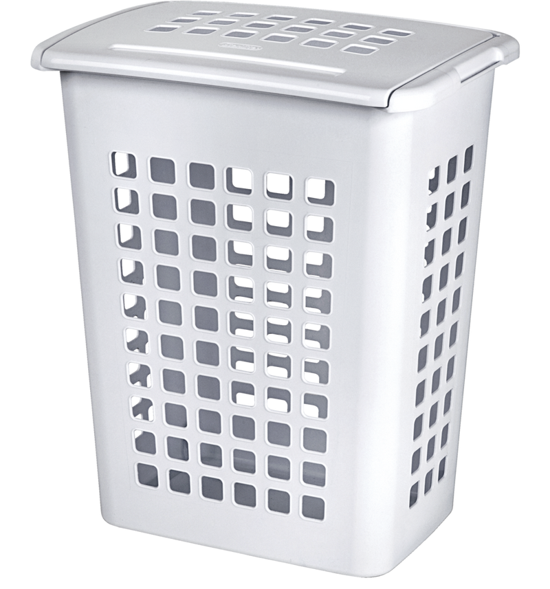 Rectangular Laundry Hamper, 19.1 L x 13.75 W x 22.9-in H, 62 L Capacity S4461