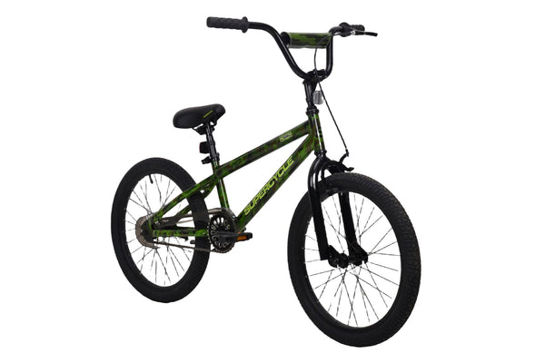 Youth Bike with Hi-Ten Steel Frame, 20-in, Camo O5679