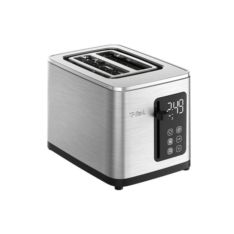 2-Slice Stainless Steel Digital Toaster, Extra wide slots, 7 Browning levels A0719