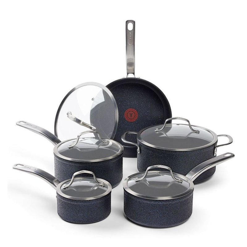 StoneShield 10-pc Cookware Set with DefenseShield Technology, 6-Multilayer Construction, Induction Safe V6928