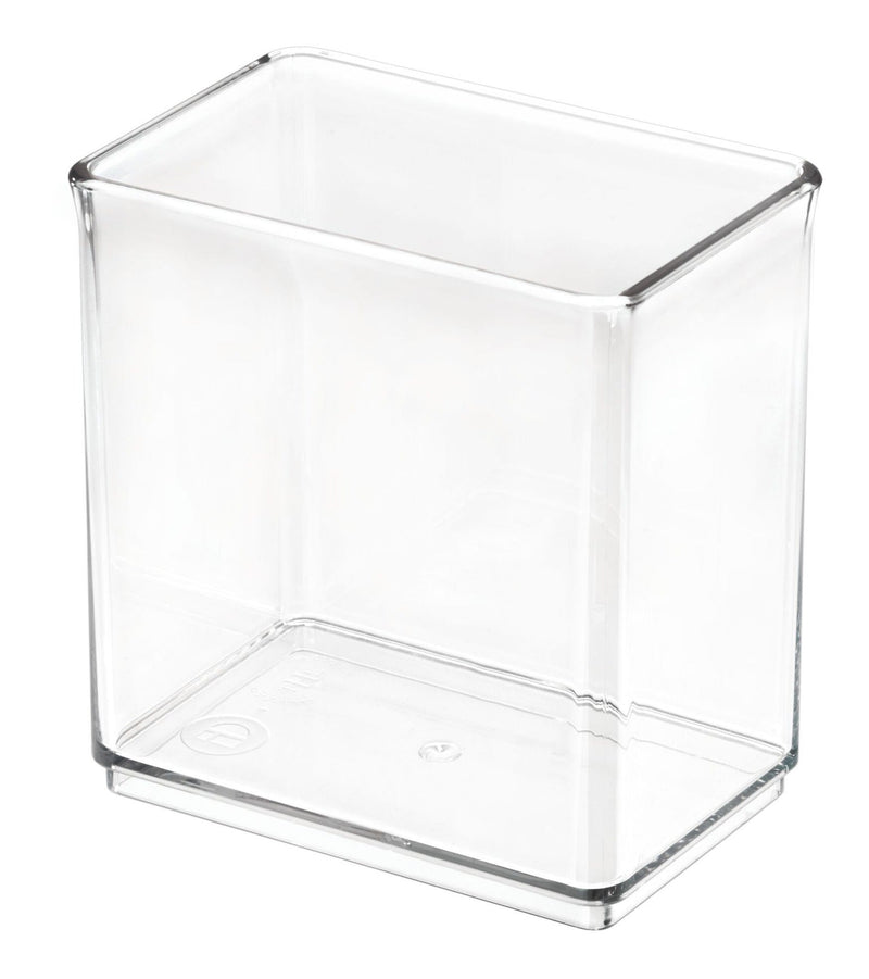 Clear Stackable Deep Organizing Storage Bin, 1-L L4586