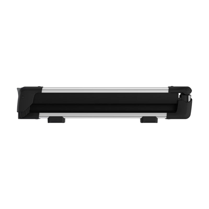 SnowPack Stainless Steel Roof Top Mount Ski/Snowboard Rack, Medium, Black, 2-pc R2747